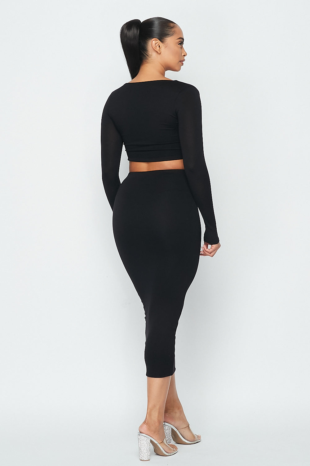 Meant To Be Midi Skirt Set