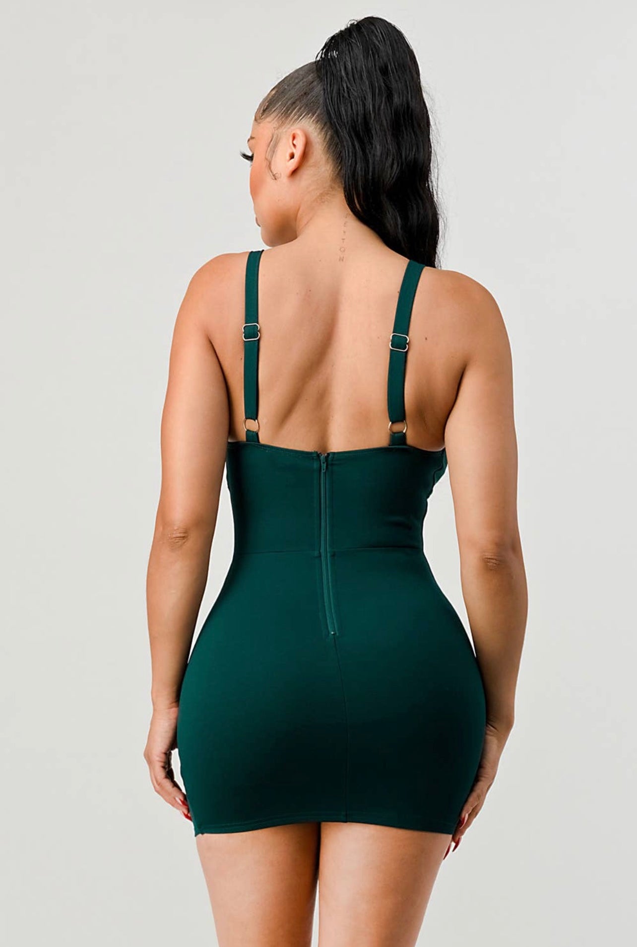 Emerald Desire Mini Dress