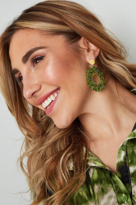 Emerald Energy Earrings